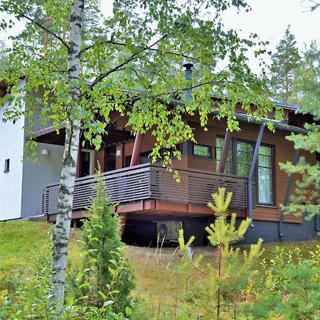 Saimaa Style Spa Chalet Virasoja Buitenkant foto