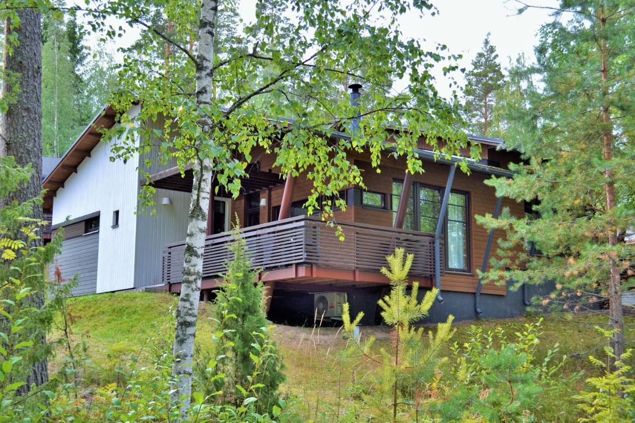 Saimaa Style Spa Chalet Virasoja Buitenkant foto