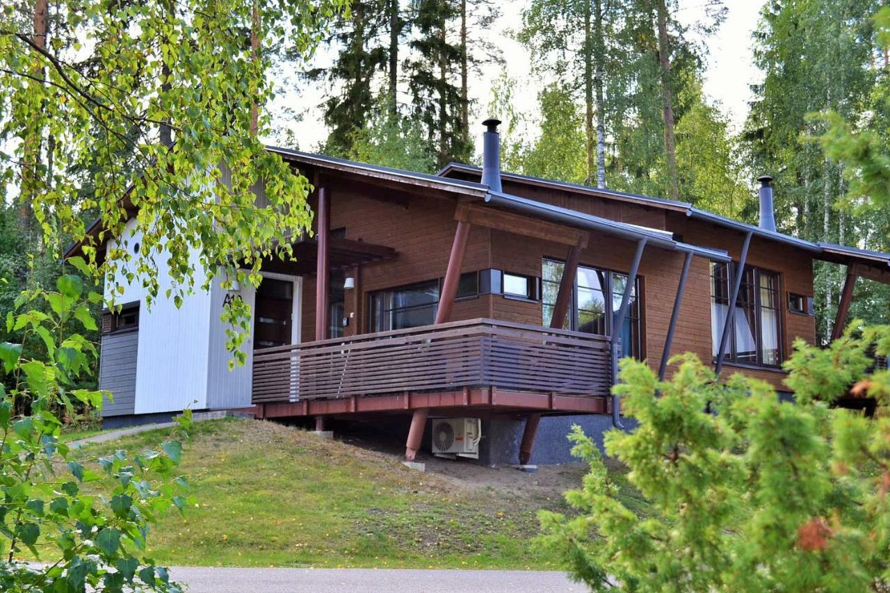 Saimaa Style Spa Chalet Virasoja Buitenkant foto