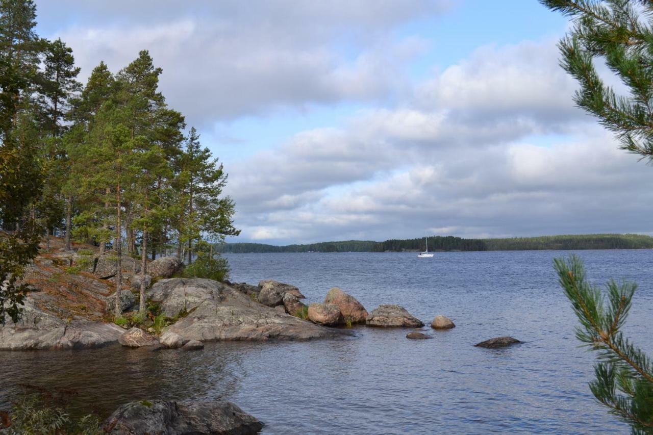 Saimaa Style Spa Chalet Virasoja Buitenkant foto