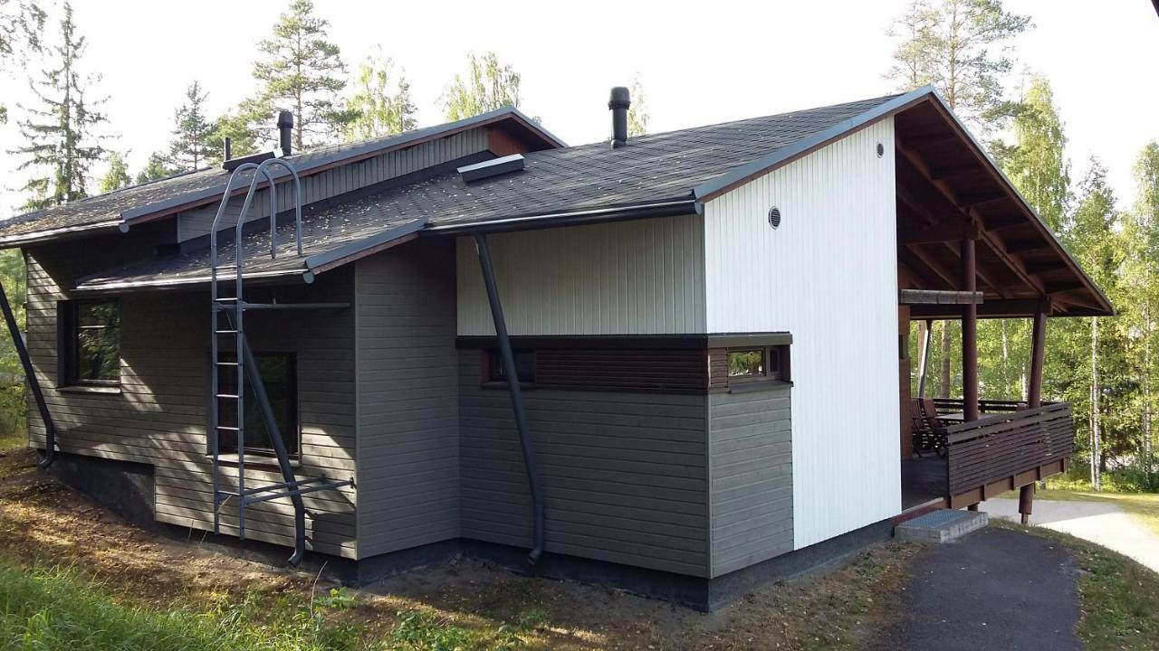 Saimaa Style Spa Chalet Virasoja Buitenkant foto
